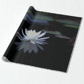 White Lotus Blume Zen Geschenkpapier (Ungerollt)