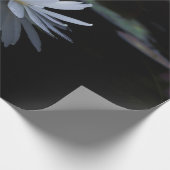 White Lotus Blume Zen Geschenkpapier (Ecke)