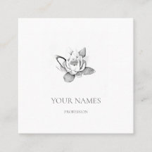 WHITE LOTUS BUSINESS CARD