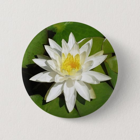 White Lotus Button (Vorderseite)