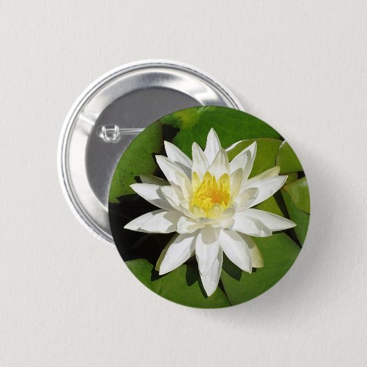 White Lotus Button (Vorne & Hinten)