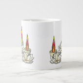 White Lotus & Deepas Jumbo-Tasse (Vorderseite)