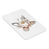 WHITE LOTUS FLEXIBLES FOTO MAGNET (Rechte Seite)