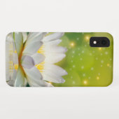 White Lotus Flower Landscape Case-Mate iPhone Hülle (Rückseite (Horizontal))
