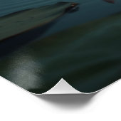 white lotus flower poster (Ecke)