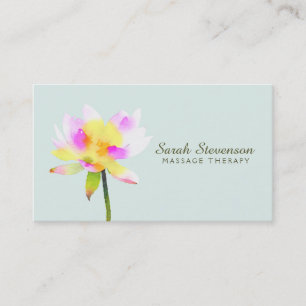 White Lotus Holistic Health Wellness-Center Visitenkarte