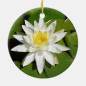 White Lotus Keramik Ornament (Hinten)
