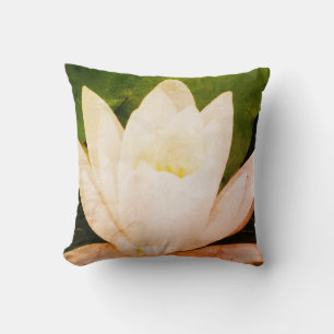 White Lotus Kissen