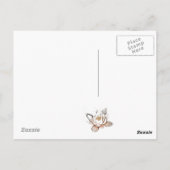 WHITE LOTUS POSTCARD POSTKARTE (Rückseite)