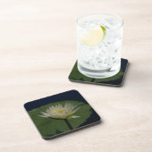 White Lotus Wasserlilie Untersetzer (Rechte Seite)
