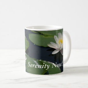 White Lotus Wasserlilien Kaffeetasse