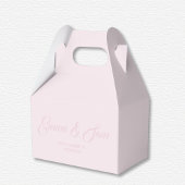 White Lotus Wedding Geschenkschachtel