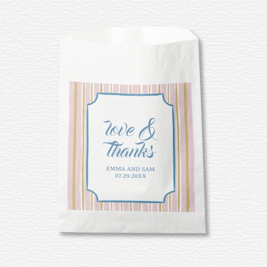 White Lotus Wedding Geschenktütchen