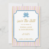 White Lotus Wedding Save The Date (Vorderseite)