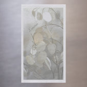 White Lunaria Silver Dollar Elegante Napkins Serviette