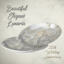 White Lunaria Silver Dollars Elegant