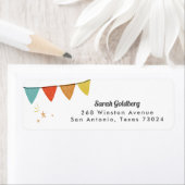 White Magic Show Rücksendeadressen-Aufkleber (Insitu)