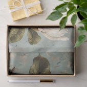 White Magnolia Blume Vintag Decoupage Seidenpapier (Geschenk)