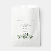 White Magnolia Bridal Geschenktütchen (Vorderseite)