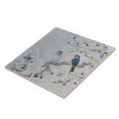 White Magnolia Fliese (Seite)