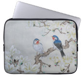 White Magnolia Laptopschutzhülle (Vorderseite)