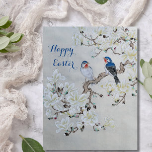 White Magnolia Postkarte