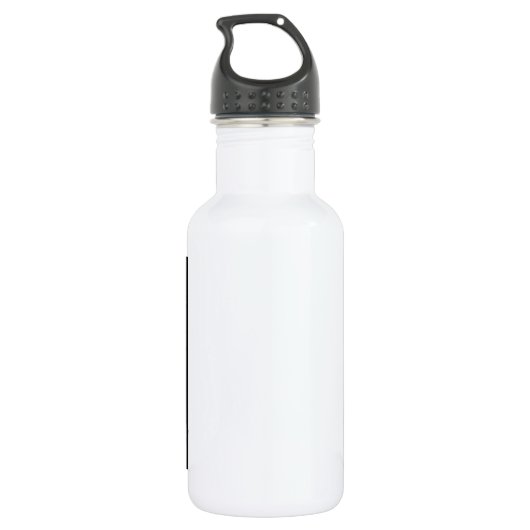 White Magnolia Trinkflasche (Rückseite)