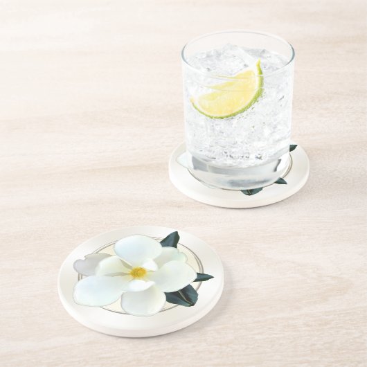 White Magnolia Untersetzer, kaufen 1 oder ein Set Getränkeuntersetzer (Seite)