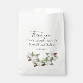 White Magnolias Klassische Hochzeit Geschenktütchen (Vorderseite)