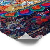 White Mahakala Poster (Ecke)