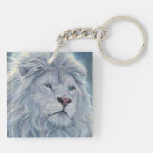 White Majestät Schlüsselanhänger (Rückseite)