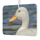 White Mallard Duck Autolufterfrischer (Links)