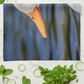 White Mallard Duck Handtuch (Gefaltet)