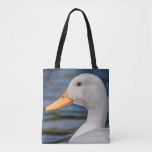 White Mallard Duck Tasche