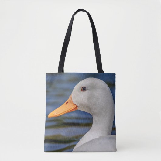 White Mallard Duck Tasche (Vorderseite)