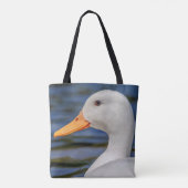White Mallard Duck Tasche (Rückseite)