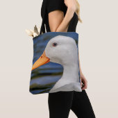 White Mallard Duck Tasche (Von Nahem)