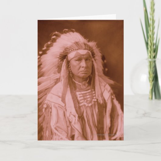 White Man fährt ihn - Crow Karte (Vorderseite)