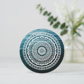 White Mandala Lasse das Set, das Sie kostenlos Einladung (Stehend Vorderseite)