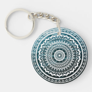 White Mandala Lasse das Set, das Sie kostenlos Schlüsselanhänger