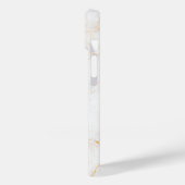 White Marbel Case-Mate iPhone Hülle (Rückseite / Links)