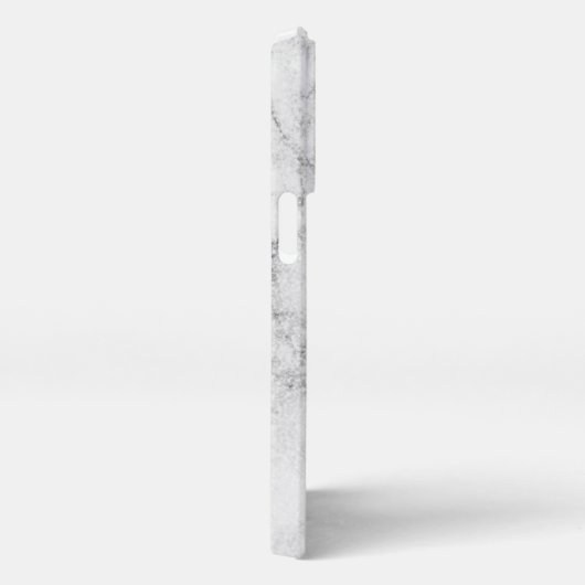 White Marbel Mobile Cover iPhone Hülle (Rechte Seite)