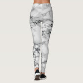 White Marble Leggings (Rückseite)