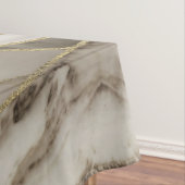 White Marble Rose Abstract Tischdecke (Beispiel)