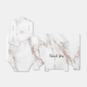 White Marble Texture glücklich Vielen Dank Geschenkschachtel (Ungefaltet)