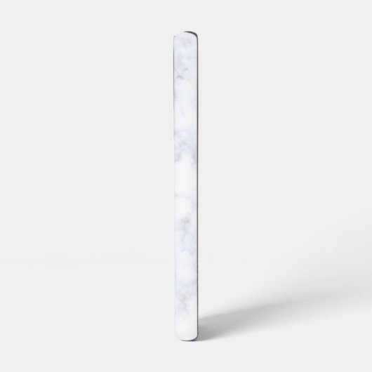 White Marble Trendy  Samsung Galaxy Hülle (Linke Seite)
