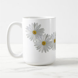 White Marguerite Daisy Blume Kaffeetasse