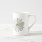 White Marguerite Daisy Blume Porzellantasse (Rechts)