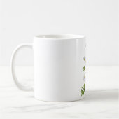 White Marguerite Daisy Kaffeetasse (Links)