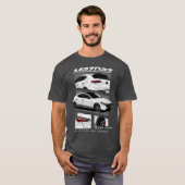 White Mazda 3 Zoomzoom T-Shirt (Vorne ganz)